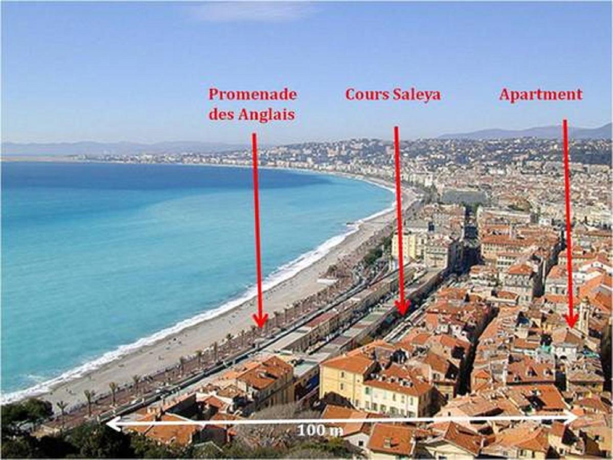 Centrale 2 · F4 Spacieux Et Confortable Au Centre Du Vieux-Nice Apartment Exterior foto